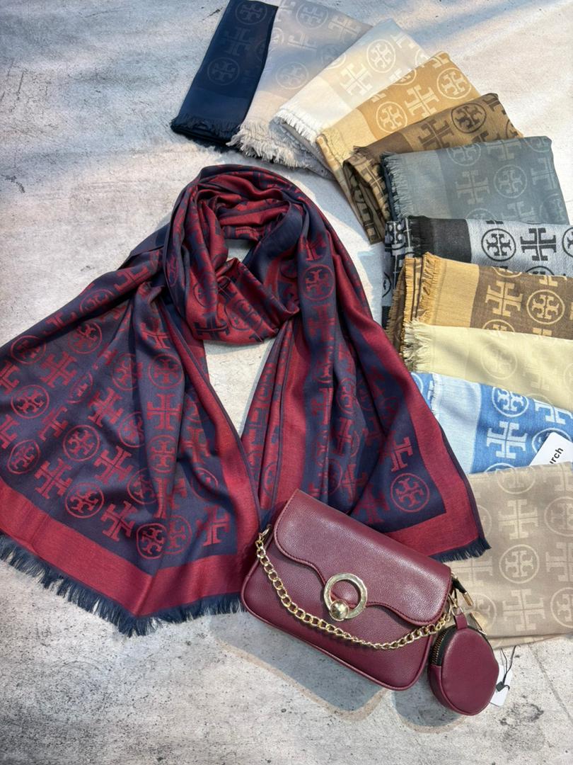 شال کشمیر پاییزه دورو مارک توری (tory)