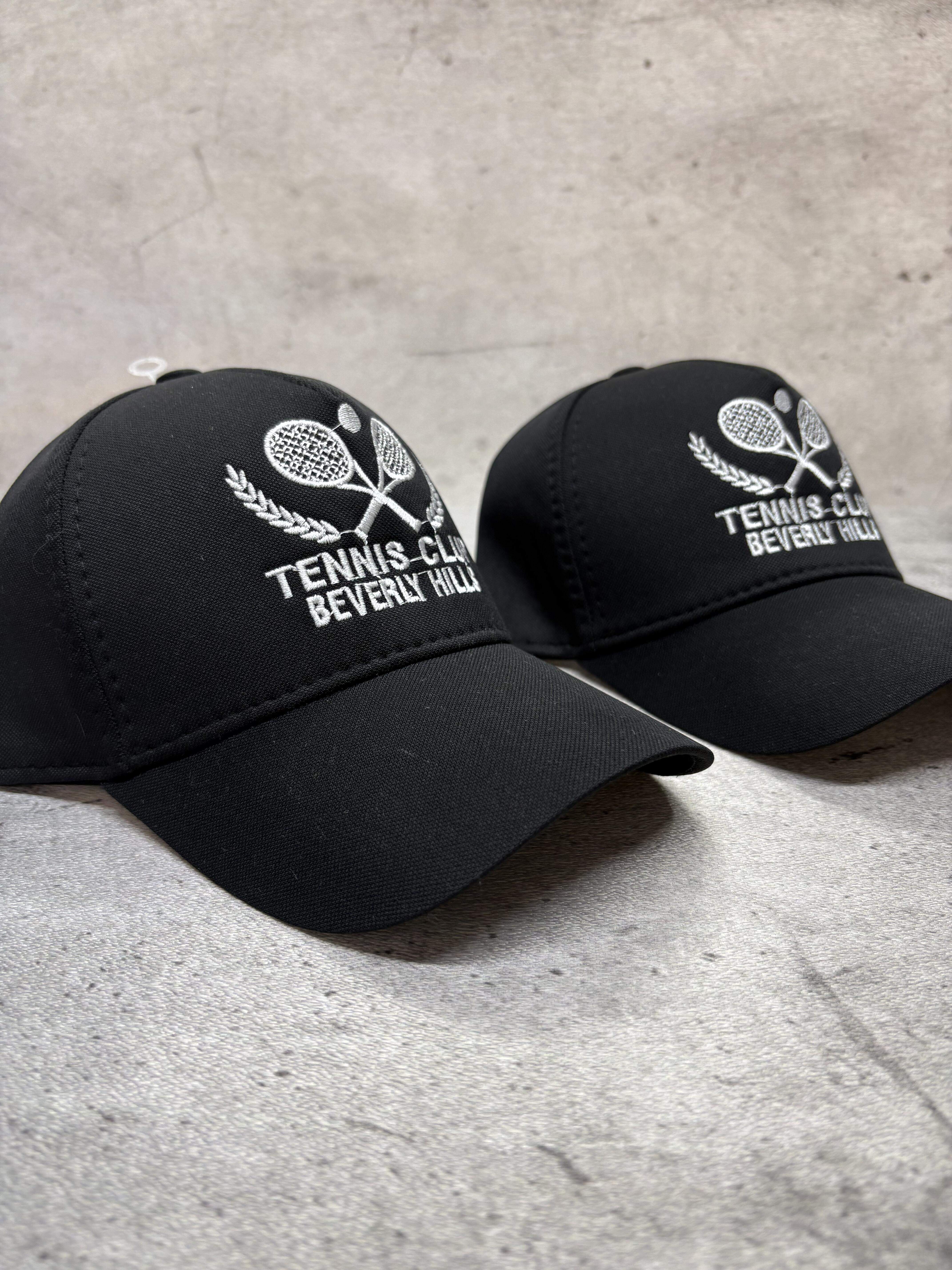 کلاه بیسبالی مشکی گلدوزی